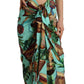 Exquisite Jungle Print Maxi Dress