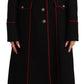 Elegant Single Breasted Buttoned Coat