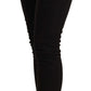 Elegant Slim-Fit Black Skinny Jeans