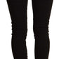 Elegant Slim-Fit Black Skinny Jeans