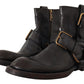 Elegant Michelangelo Leather Ankle Boots