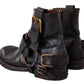 Elegant Michelangelo Leather Ankle Boots