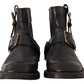 Elegant Michelangelo Leather Ankle Boots