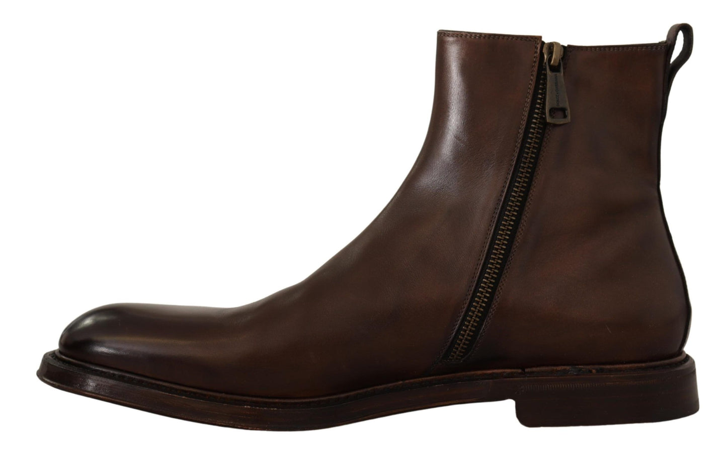 Elegant Brown Chelsea Formal Boots