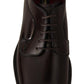 Elegant Leather Derby Dress Shoes