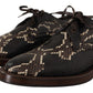 Elegant Formal Python Derby Shoes