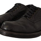 Elegant Black Leather Men's Dress Shoes