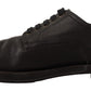 Elegant Black Leather Men's Dress Shoes