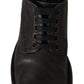 Elegant Black Leather Men's Dress Shoes