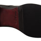 Elegant Black Leather Formal Derby Shoes