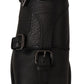 Elegant Black Monk Strap Dress Shoes