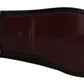 Elegant Bordeaux Leather Loafers
