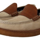 Elegant White Crocodile Leather Loafers