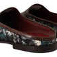 Elegant Bordeaux Leather Slides