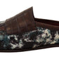 Elegant Bordeaux Leather Slides