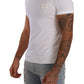 Classic White Roundneck Cotton Tee