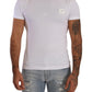 Classic White Roundneck Cotton Tee