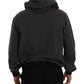 Enchanted Heart Graphic Cotton Hooded Sweater