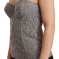 Chic Sweetheart Strapless Lace Bustier Top