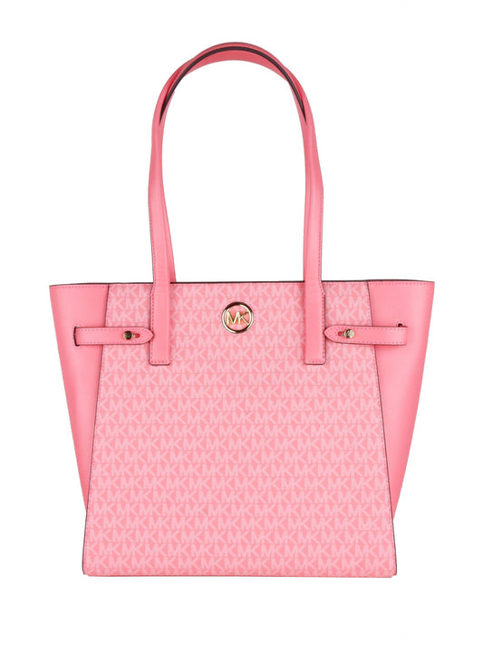 Pink Leather Women Handbag
