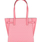 Pink Leather Women Handbag