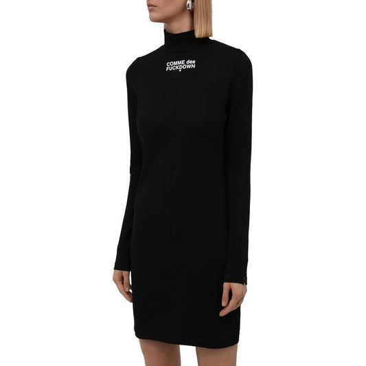 Black Cotton Women Dress