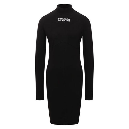 Black Cotton Women Dress