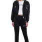 Black Cotton Women's Sweatshirt