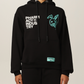 Black Cotton Women Sweater