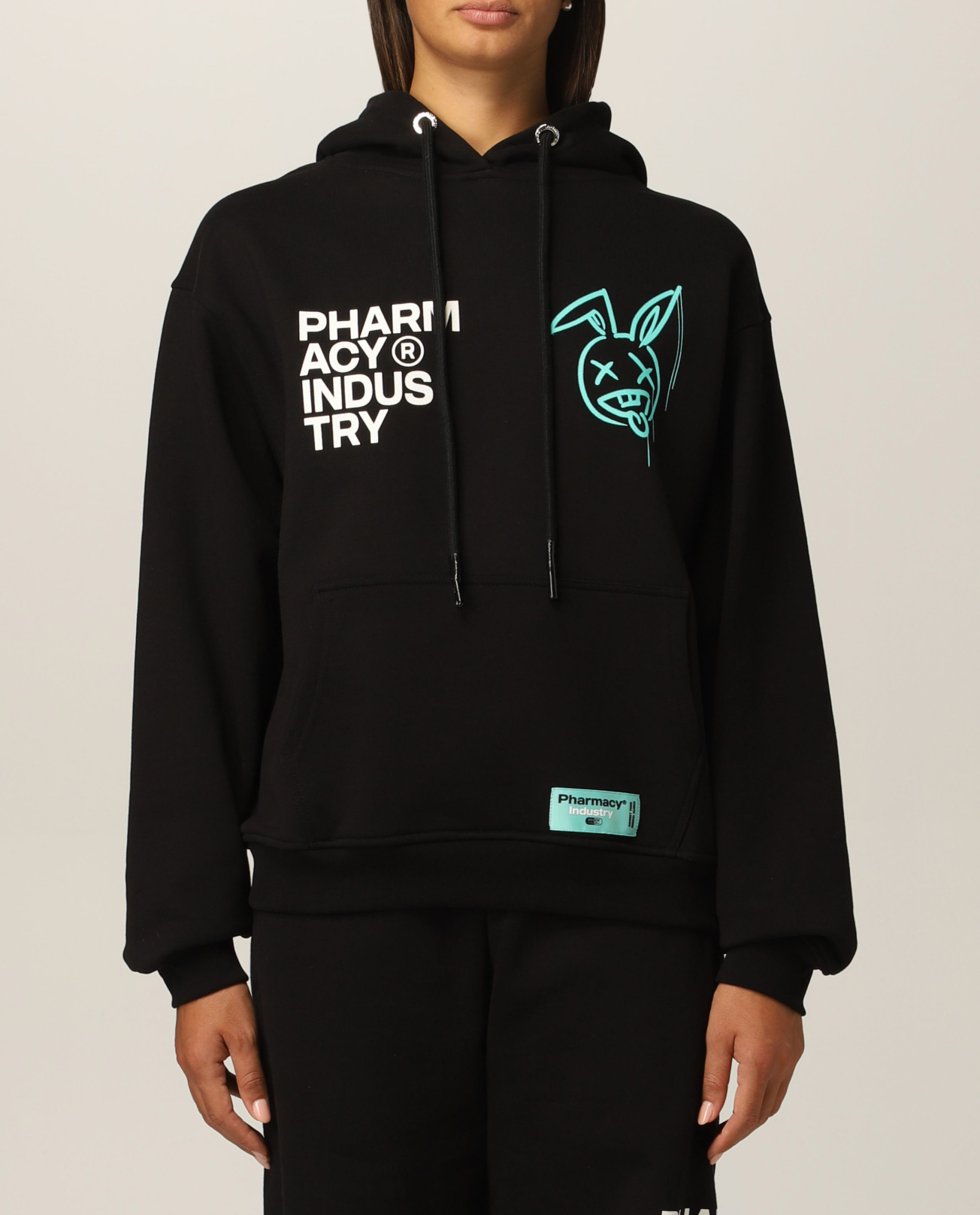Black Cotton Women Sweater