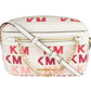 White Tessuto Women Crossbody Bag