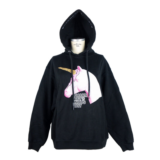 Black Cotton Women Sweater