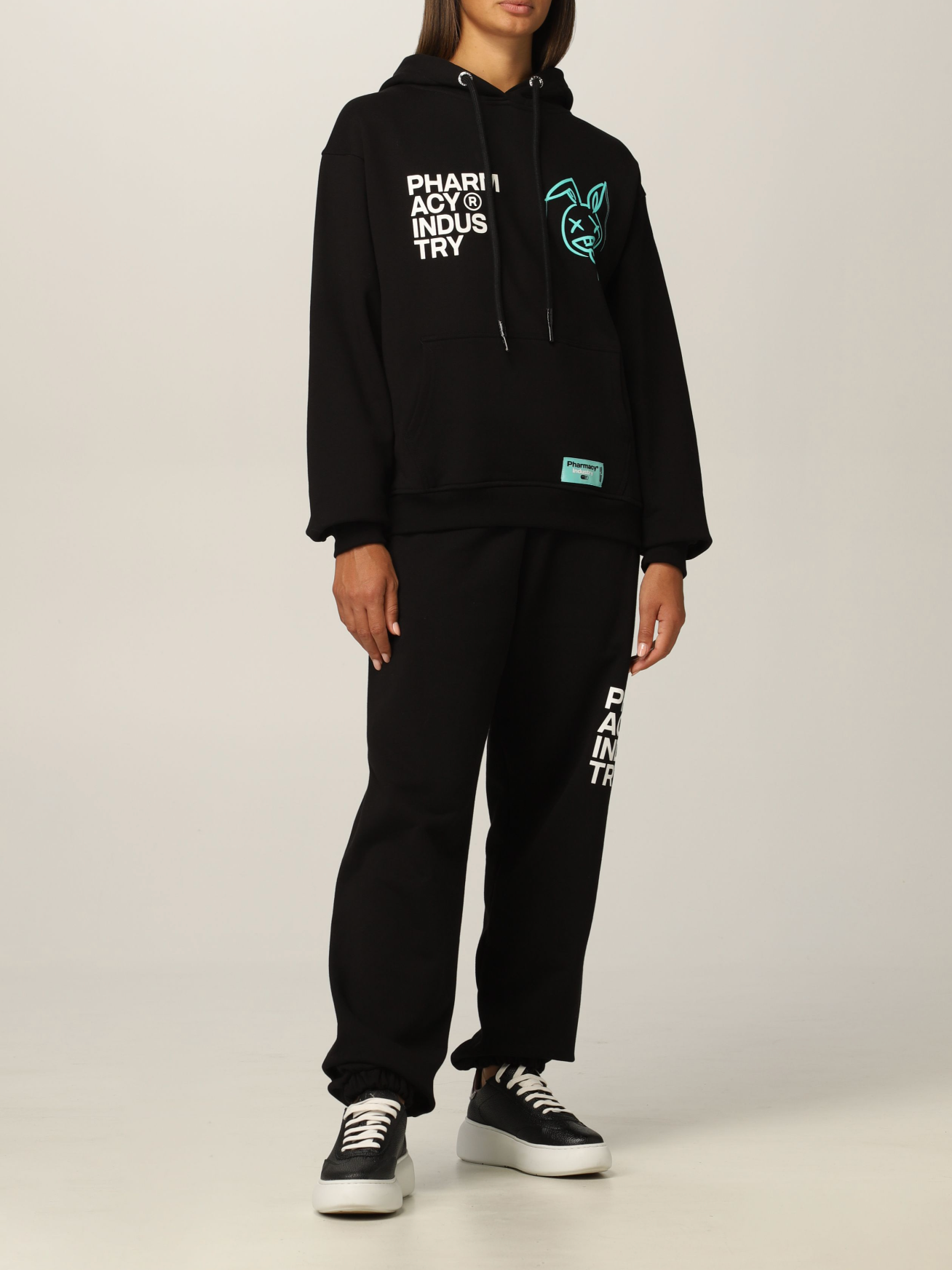 Black Cotton Women Sweater
