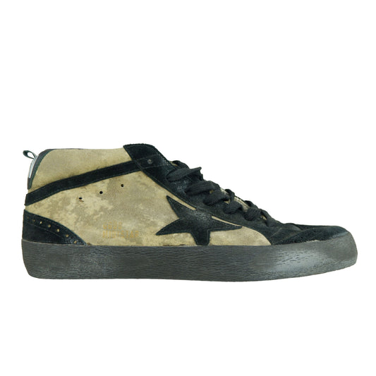 Black Calfskin Men Sneaker