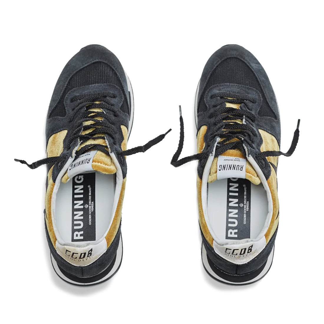 Black Leather Men Sneaker