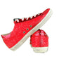 Red Glitter Italian Sneakers