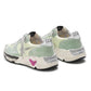 Green Leather Women High-Top Sneaker