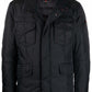 Black Nylon Men Jacket