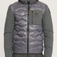 Gray Nylon Men Jacket