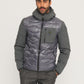 Gray Nylon Men Jacket