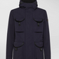 Elegant Blue Cordura Jacket for Men