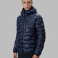 Blue Nylon Men Jacket