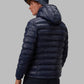 Blue Nylon Men Jacket
