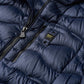 Blue Nylon Men Jacket