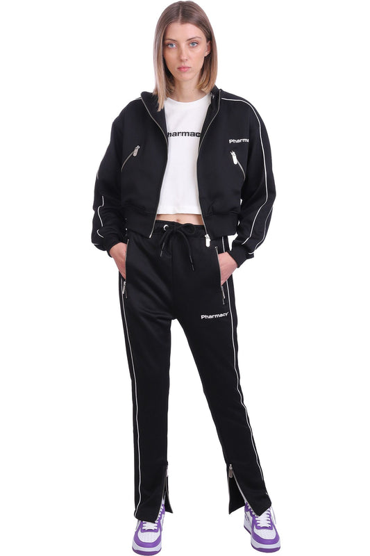 Black Cotton Women Pants