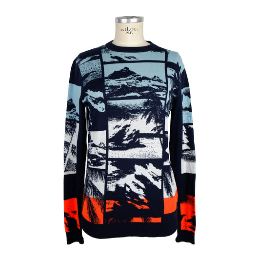 Multicolor Cotton Women Sweater