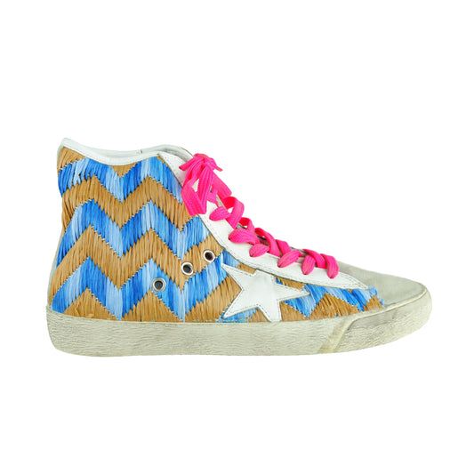 Multicolor Leather Women Sneaker