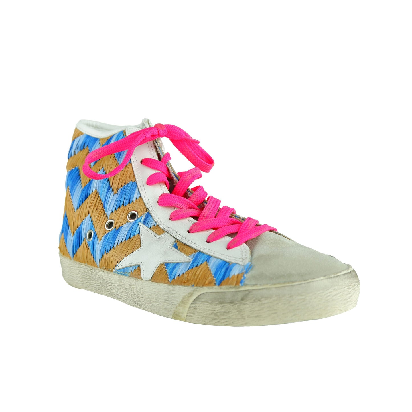 Multicolor Leather Women Sneaker