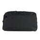 Elegant Black Duffle with Golden Accents