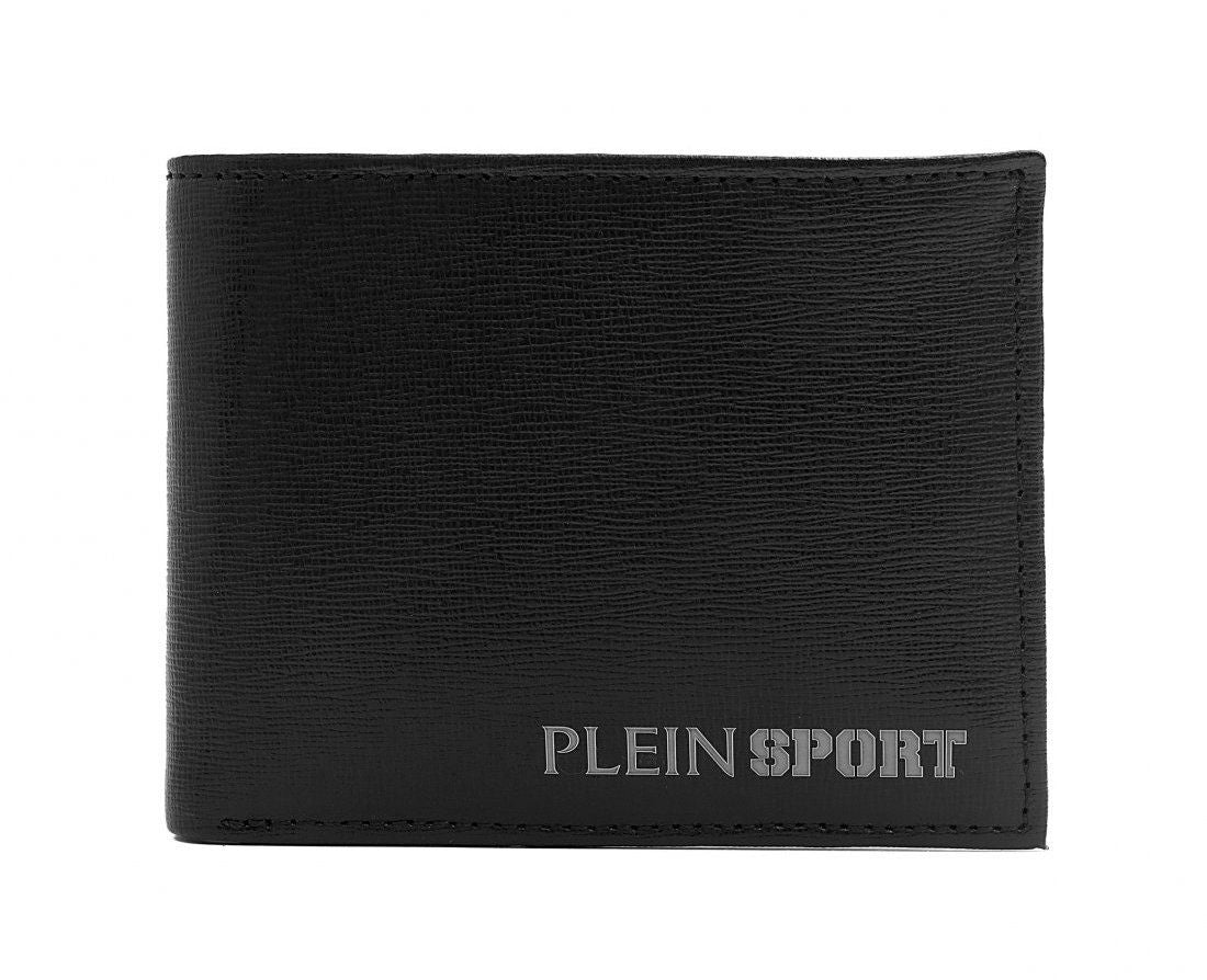 Black Polyester Men Wallet